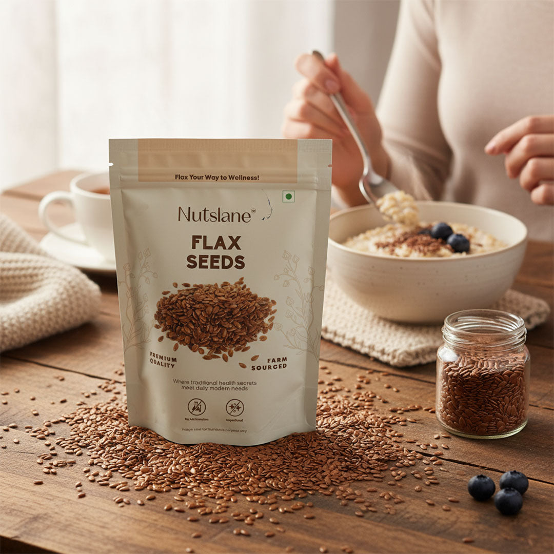 Premium Raw Flax Seeds | Pack of 2 - (Each 200g)