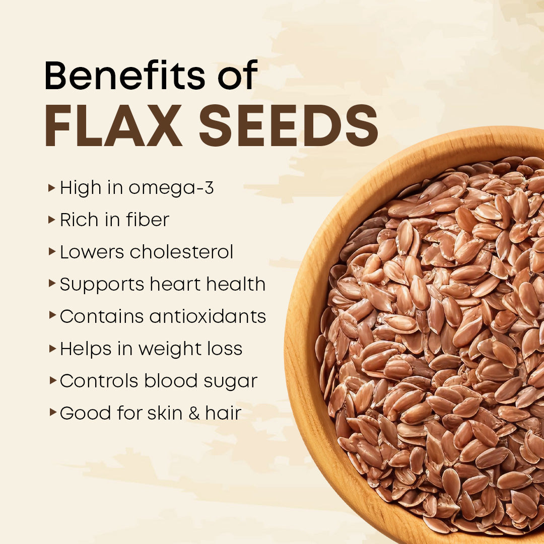 Premium Raw Flax Seeds