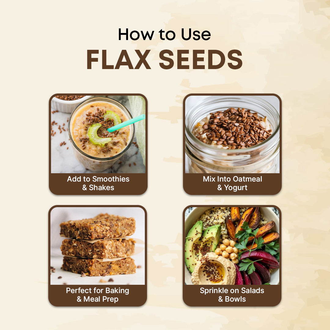 Premium Raw Flax Seeds