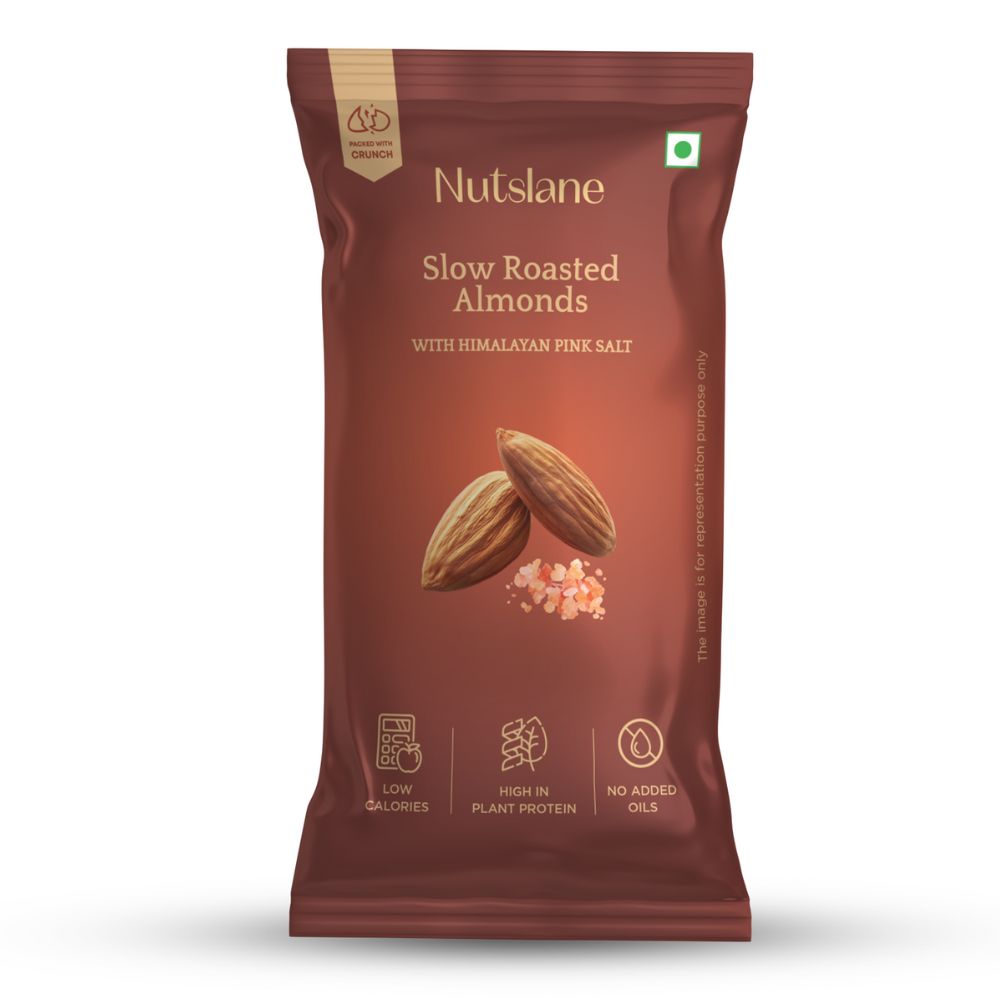 Salted & Roasted Almonds – Crunchy Premium Snack (30g)