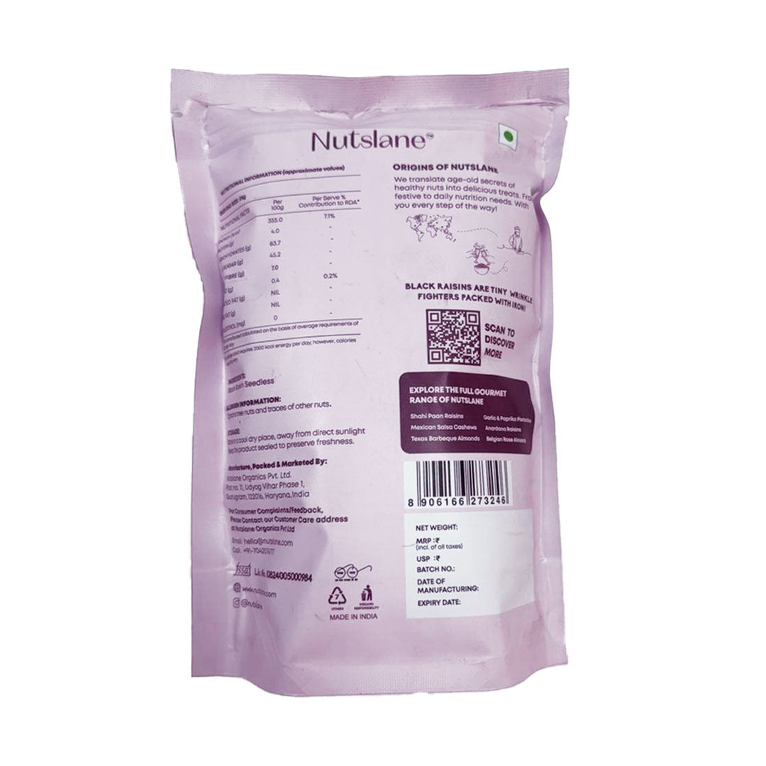 Premium Black Raisins – Naturally Sweet, Iron Rich & Healthy Dry Fruits