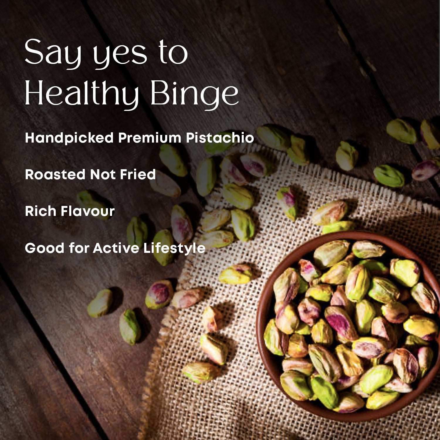 Salted and Slow Roasted Pistachios