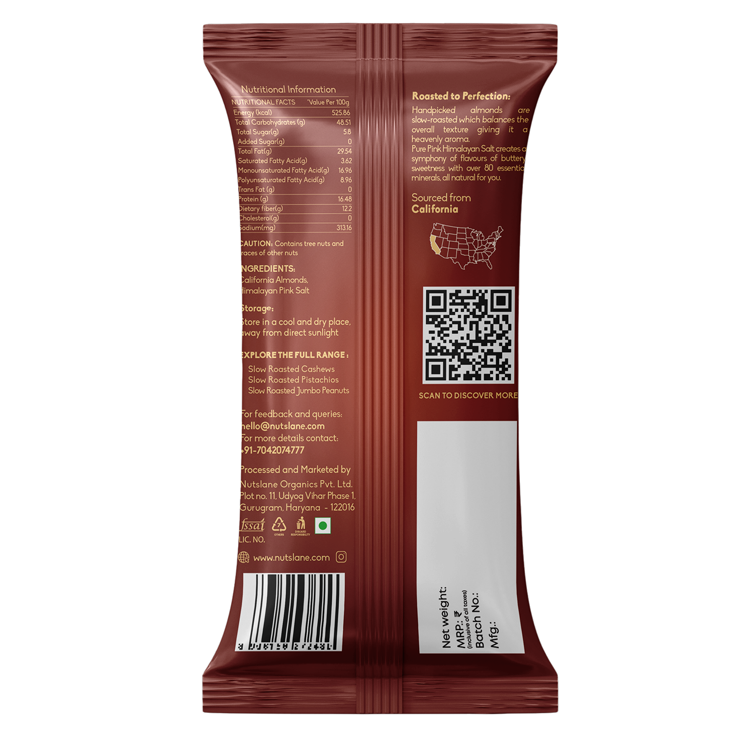 Salted and Roasted Almonds On The Go Pack