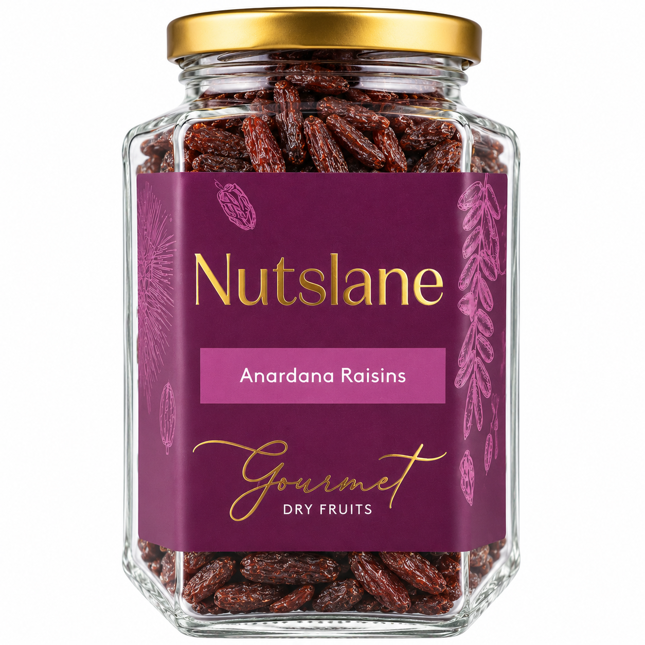 Anardana Raisins β Premium Flavoured Raisins in Glass Jar | Tangy, Sweet & Mouth-Watering