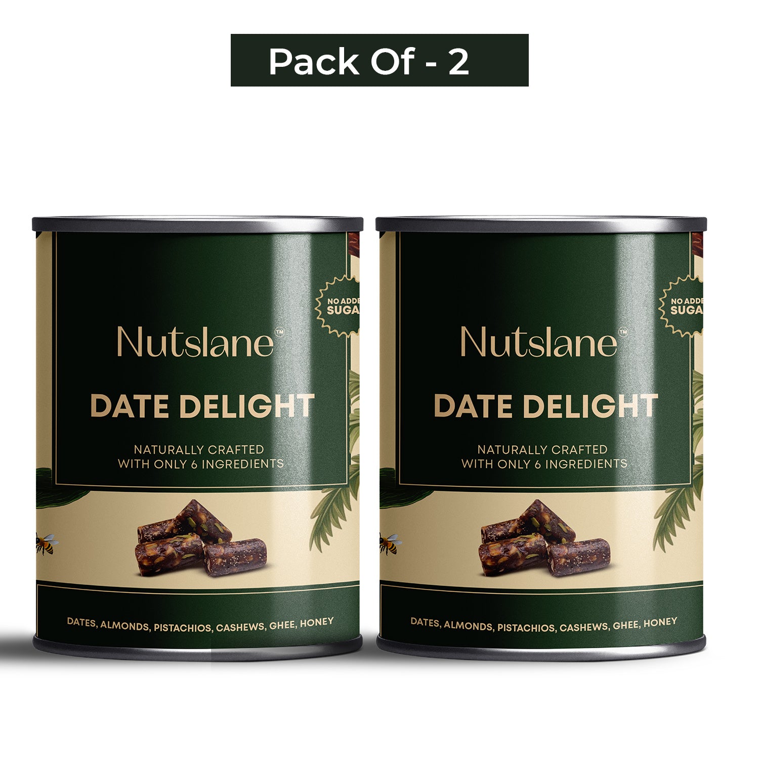 Premium Date Delight Rolls - 10 Pcs | pack of 2 (200g Each)
