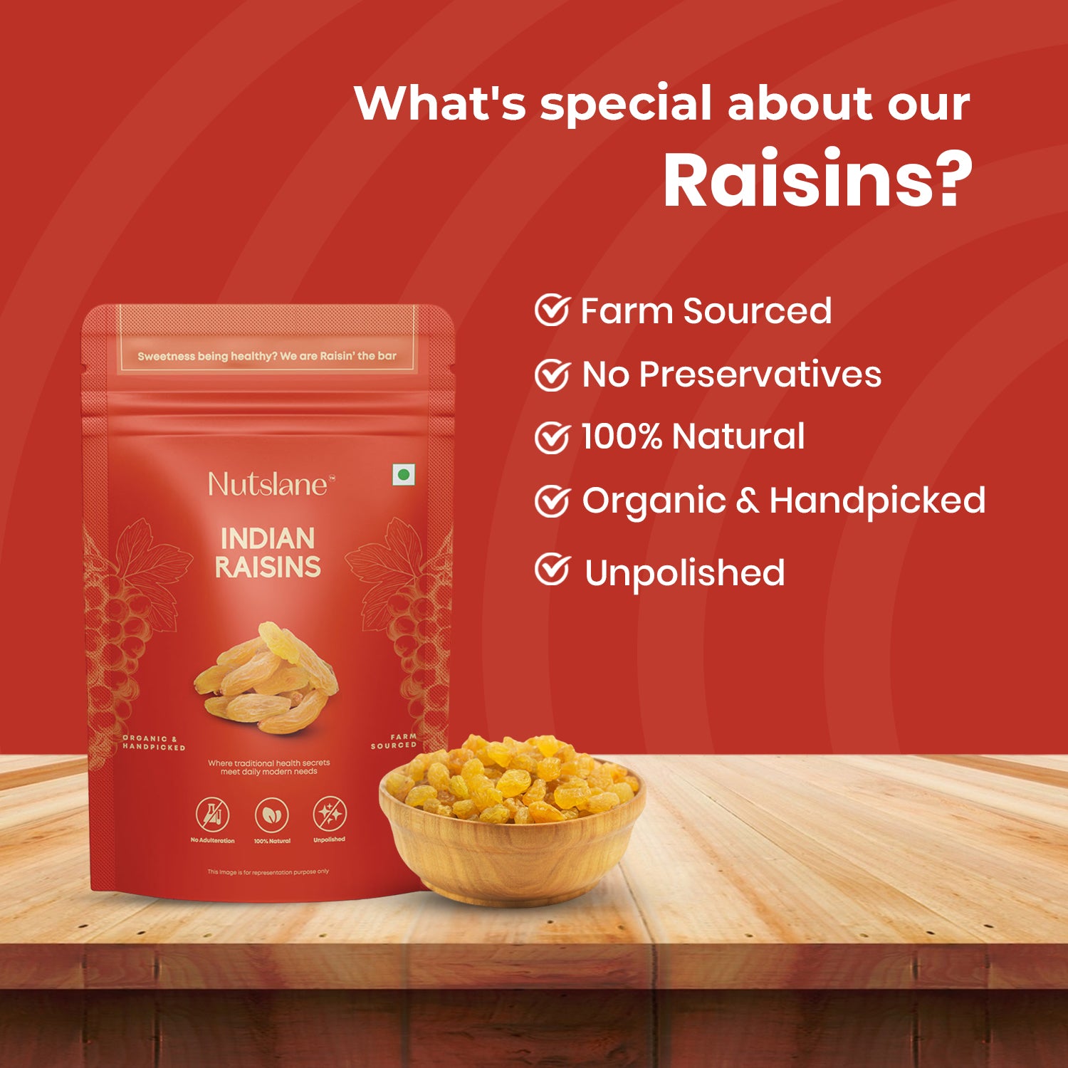 Premium Seedless Green Raisins