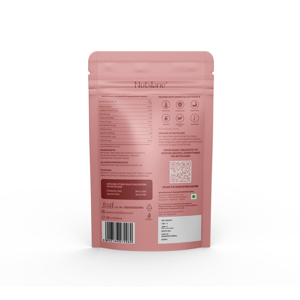 Skin Health Mix – Glow Boosting Nuts, Seeds & Berries