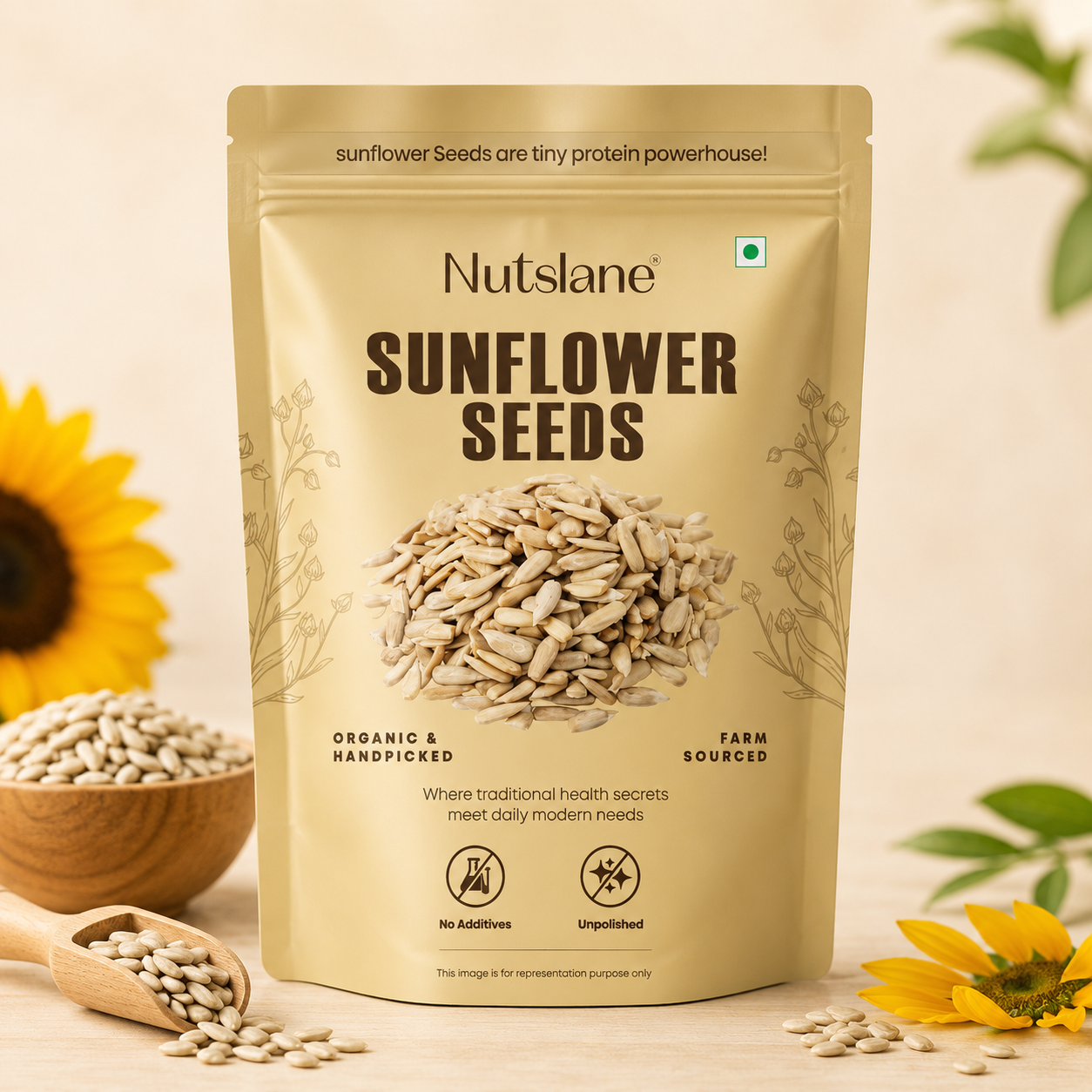 Organic Sunflower Seeds – Natural, Unroasted & Nutrient-Rich