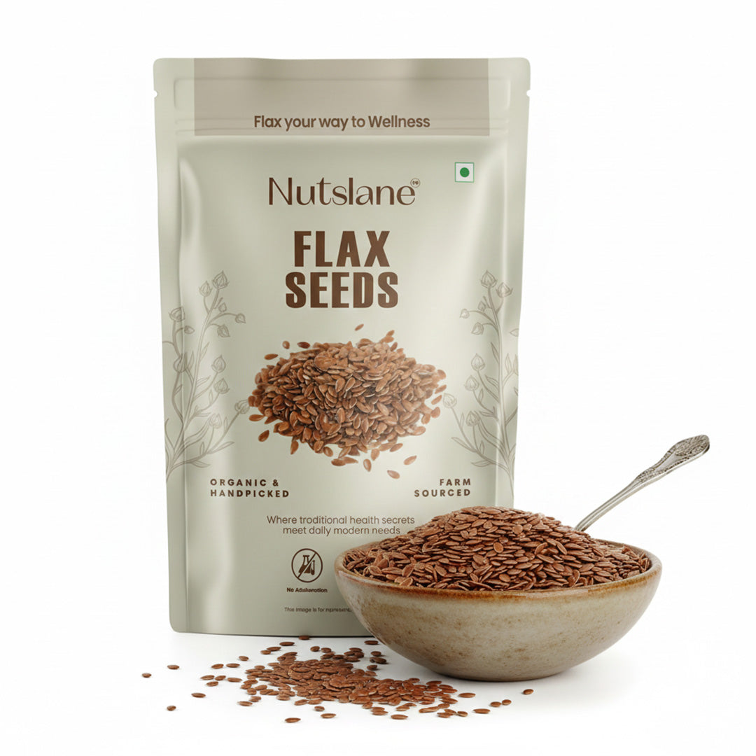 Organic Flax Seeds (Alsi) ā Raw, Unroasted & Omega-3 Rich