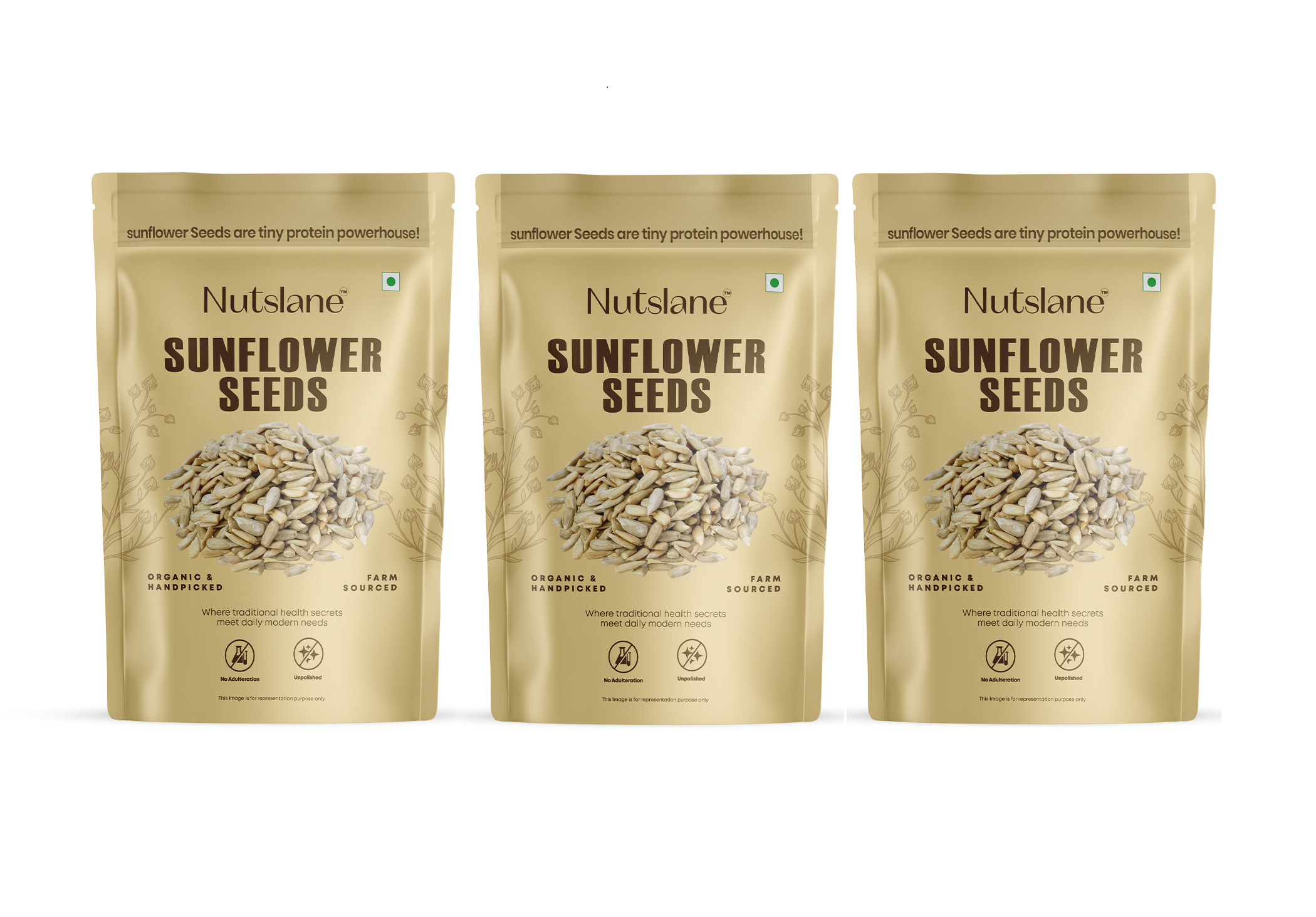 Premium Sunflower Seed Pack of 3 - 200g