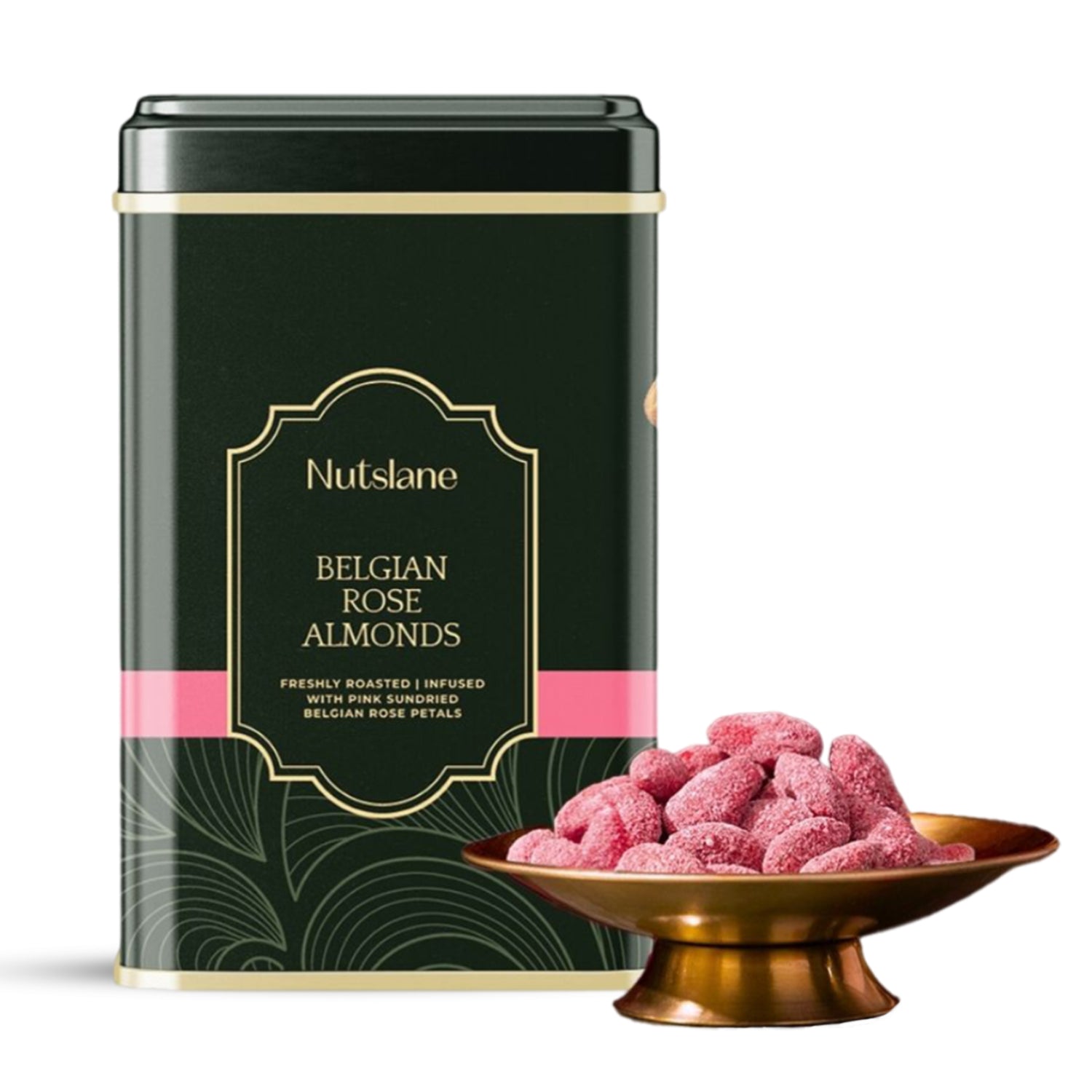 Belgian Rose Almonds (Badam) – Aromatic, Sweet & Luxury Snack