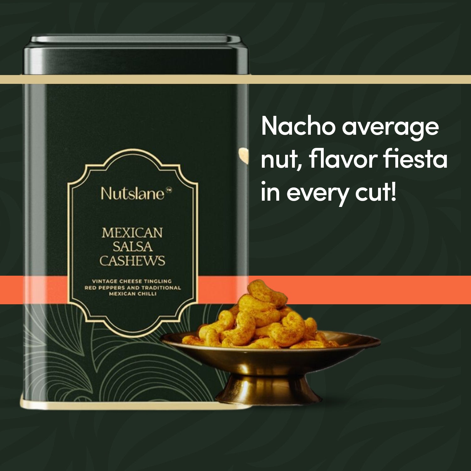 Mexican Salsa Cashews (Kaju) – Spicy & Crunchy