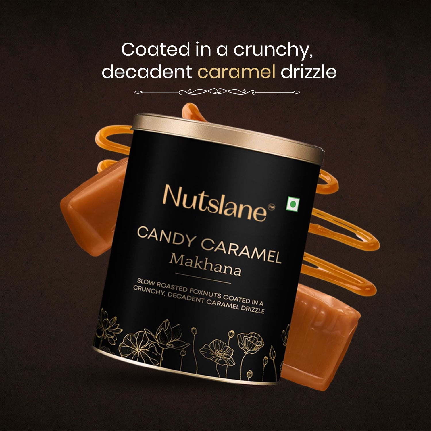 Caramel Fox Nuts (Makhana) – Sweet & Crunchy Treat