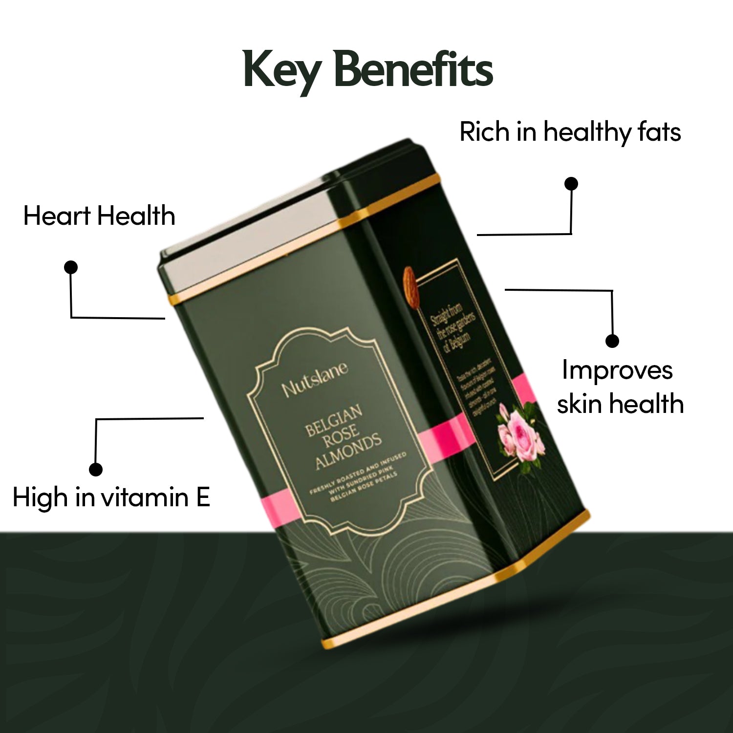 Premium Belgian Rose Almonds