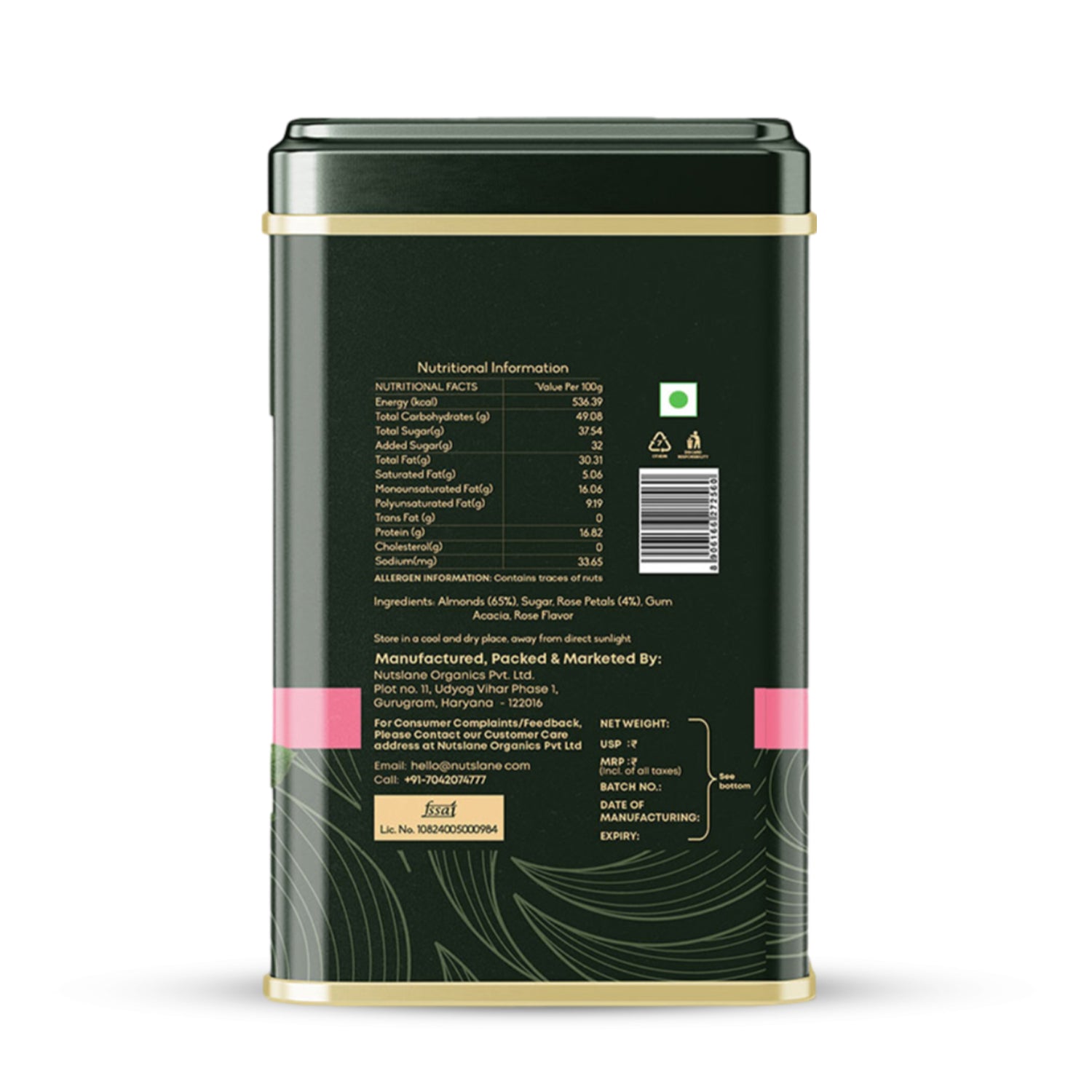 Premium Belgian Rose Almonds