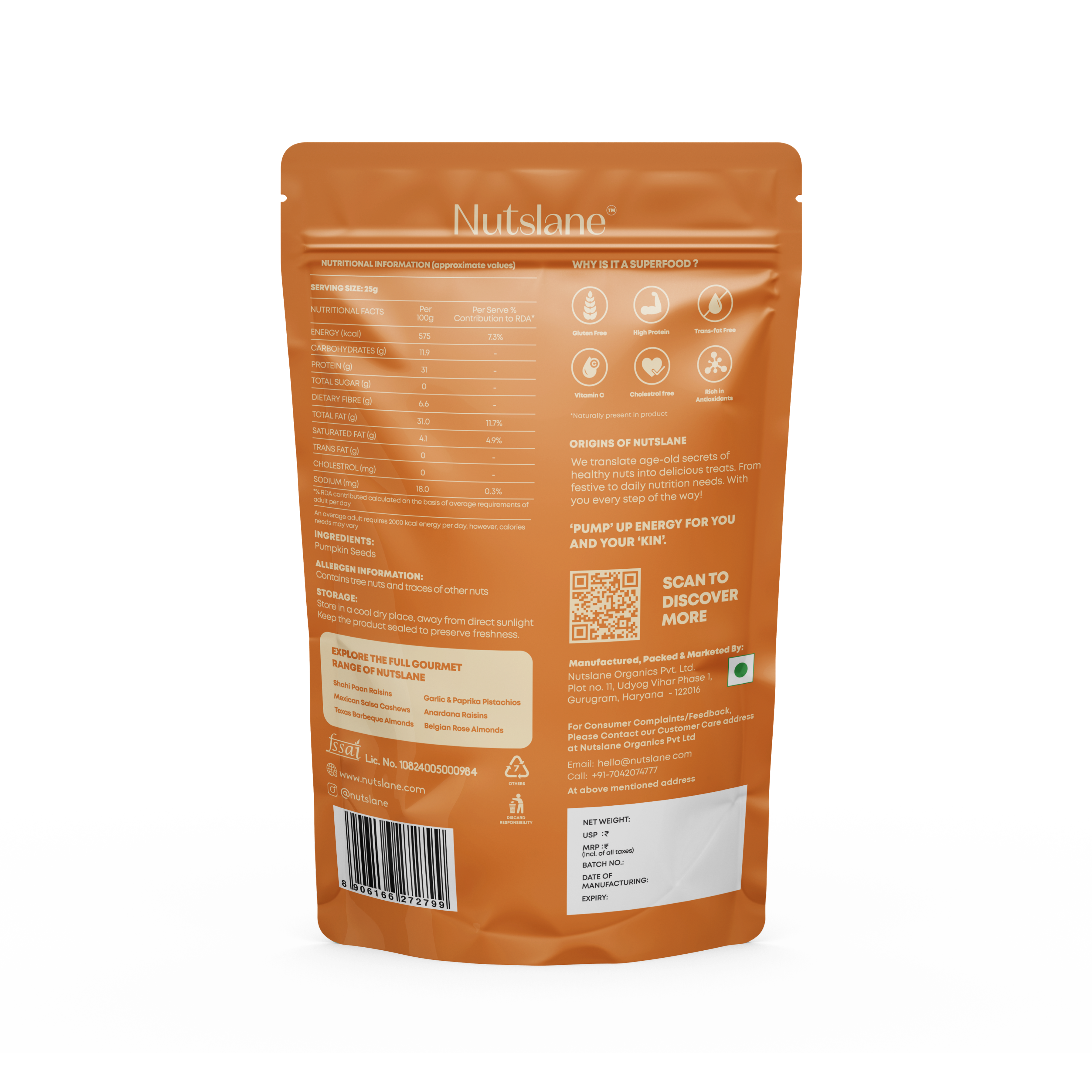 Seeds Combo Pack 400g (100g Each, Pack of 4) | Chia, Flax, Pumpkin & Sunflower Seeds