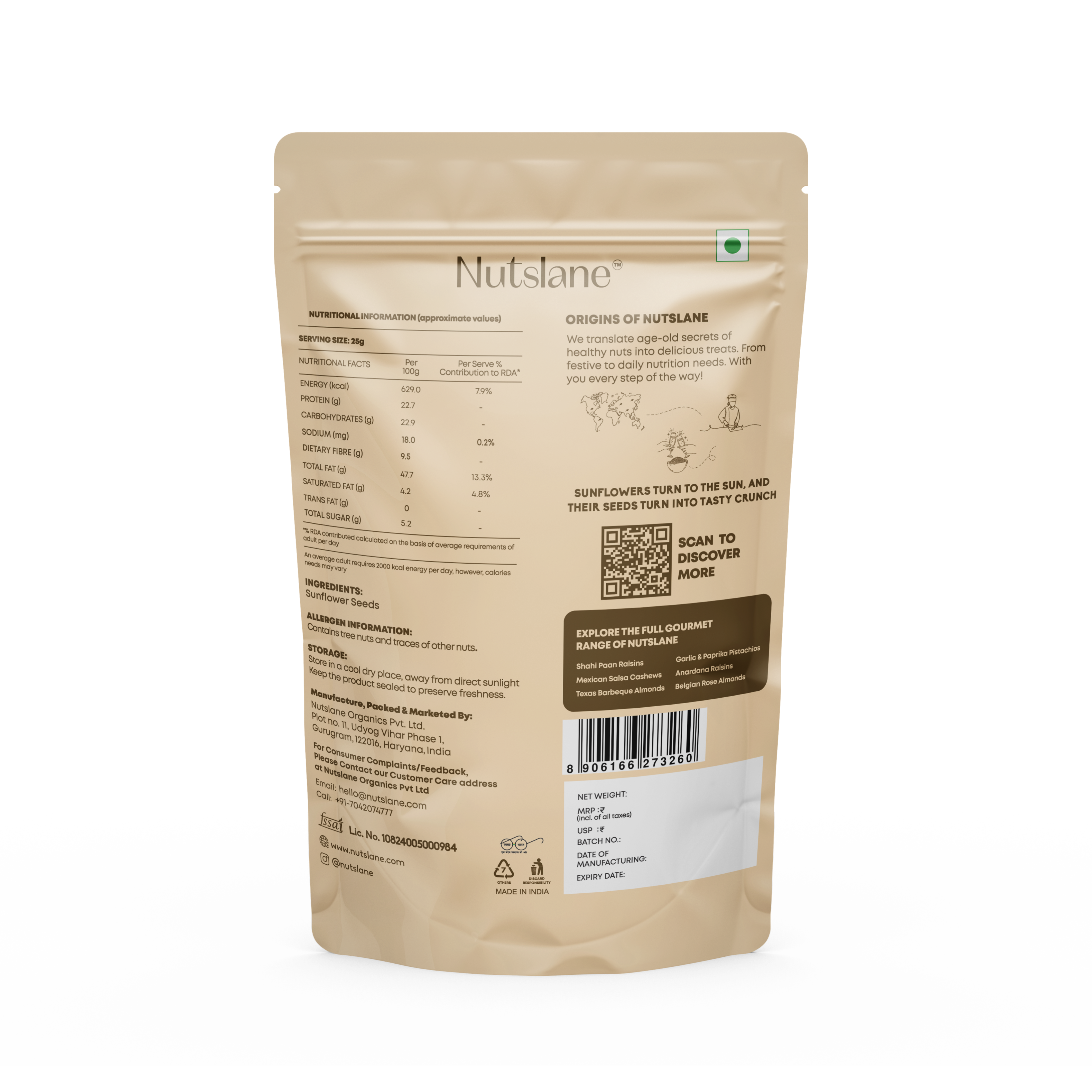 Seeds Combo Pack 400g (100g Each, Pack of 4) | Chia, Flax, Pumpkin & Sunflower Seeds