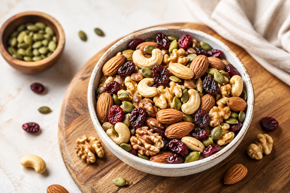 Homemade Trail Mix Recipe: 5 Ingredients for a Quick & Healthy Snack