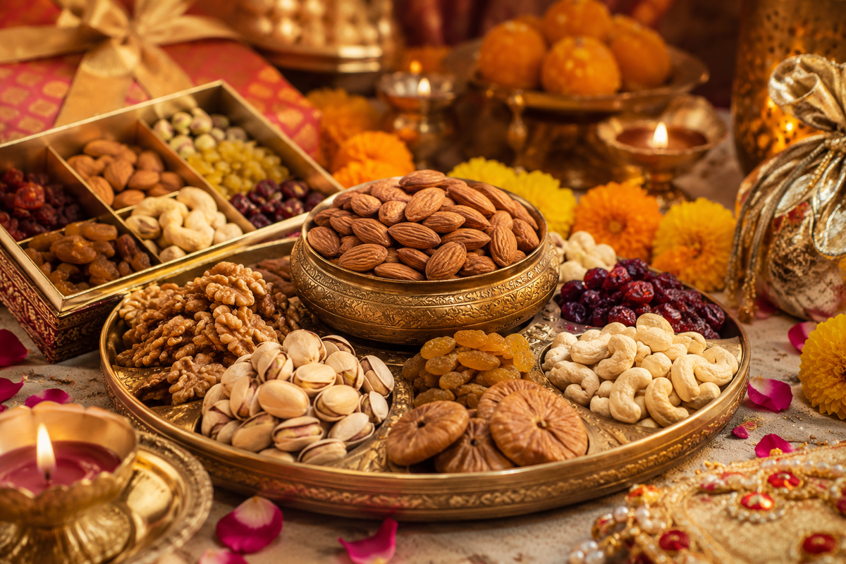 Why Dry Fruits Are a Part of Every Indian Festival, Wedding & Celebration