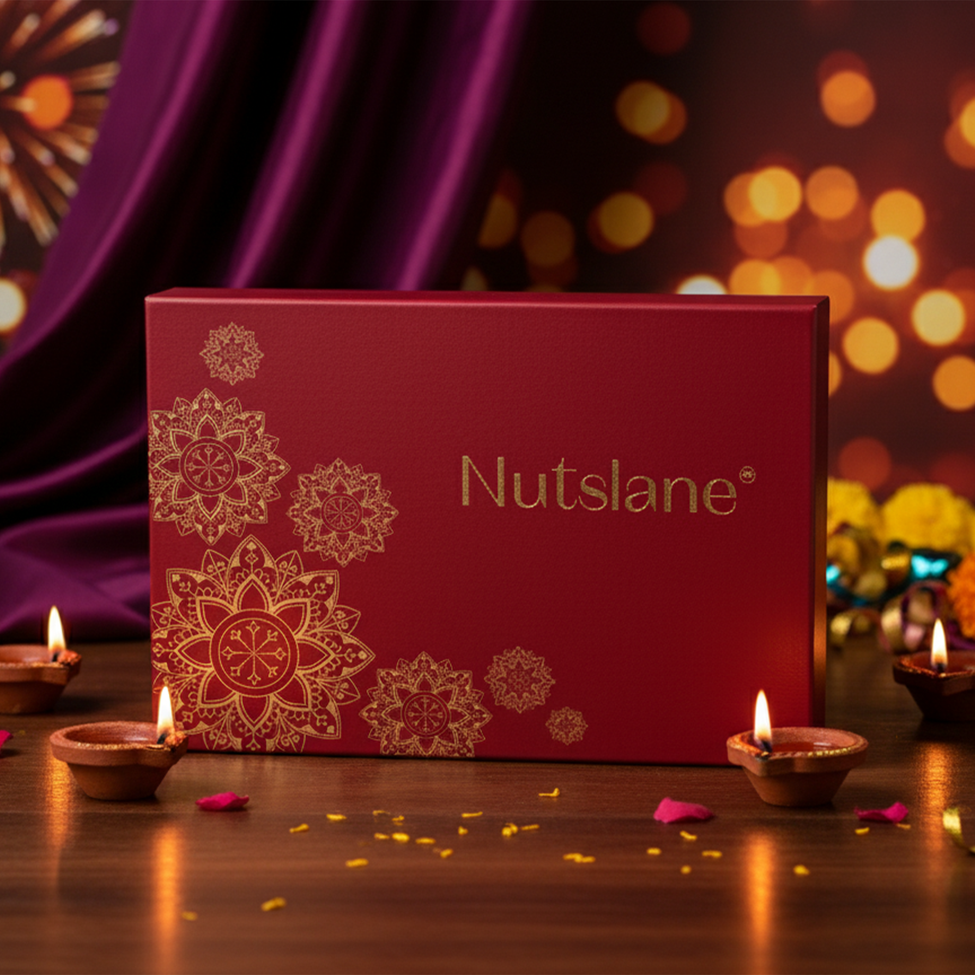 Nutslane Mia Gift Box (Salsa Cashews, Anardana Raisins, Roasted Cashews) 90.0 g