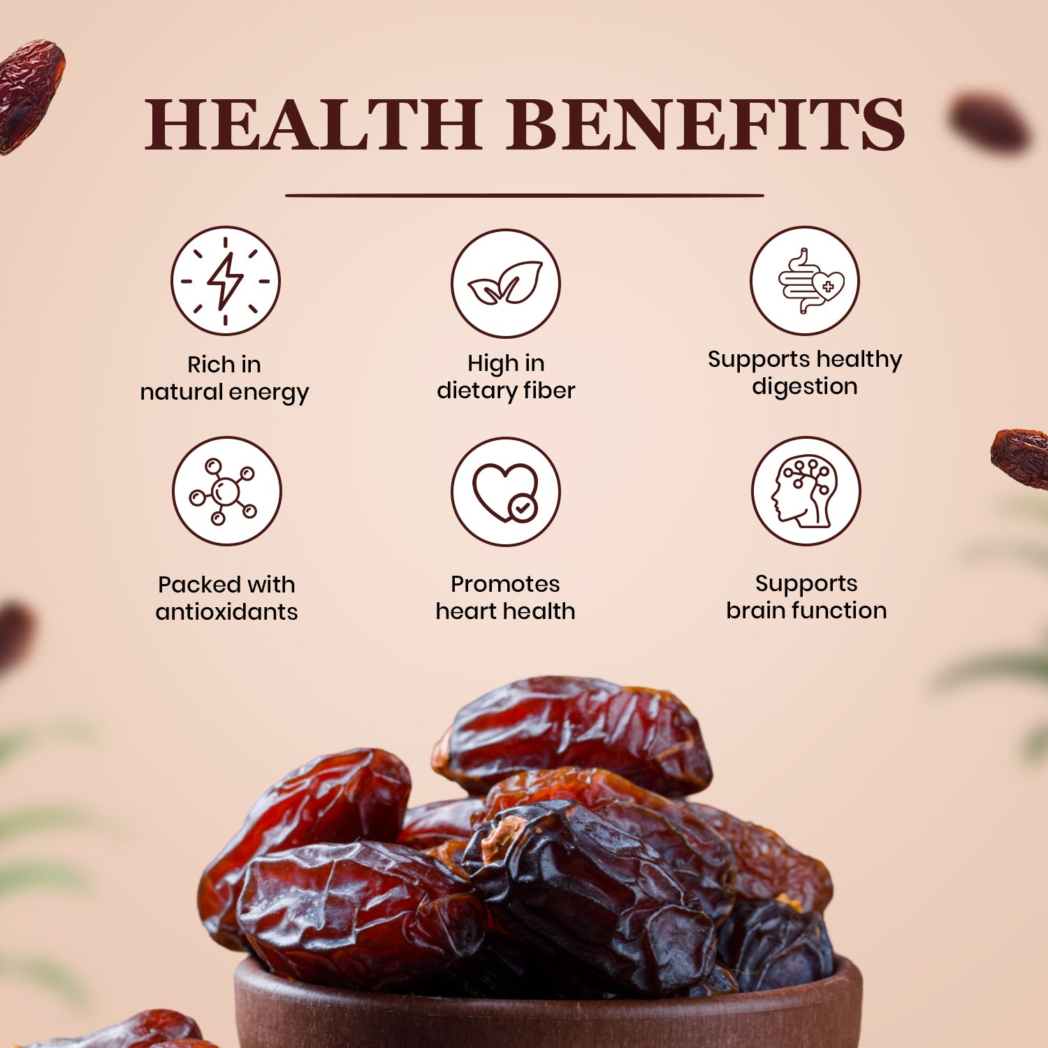 Arabian Dates (Khajoor) – Premium Soft Dates
