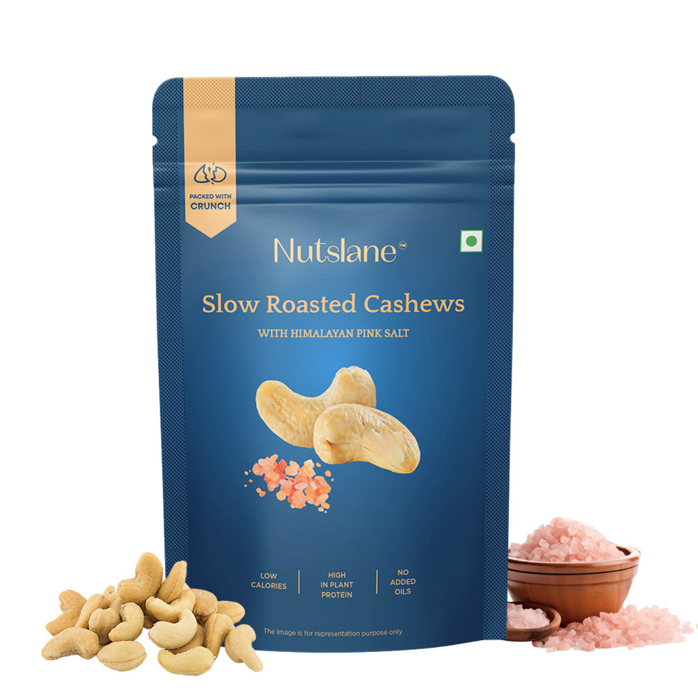 Pink Himalayan Salted and Slow Roasted African Cashews