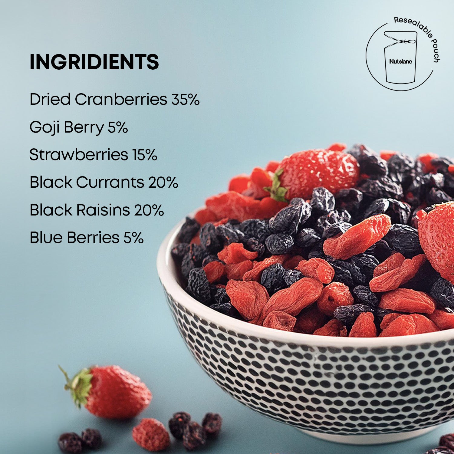 Dried Premium Berry Mix