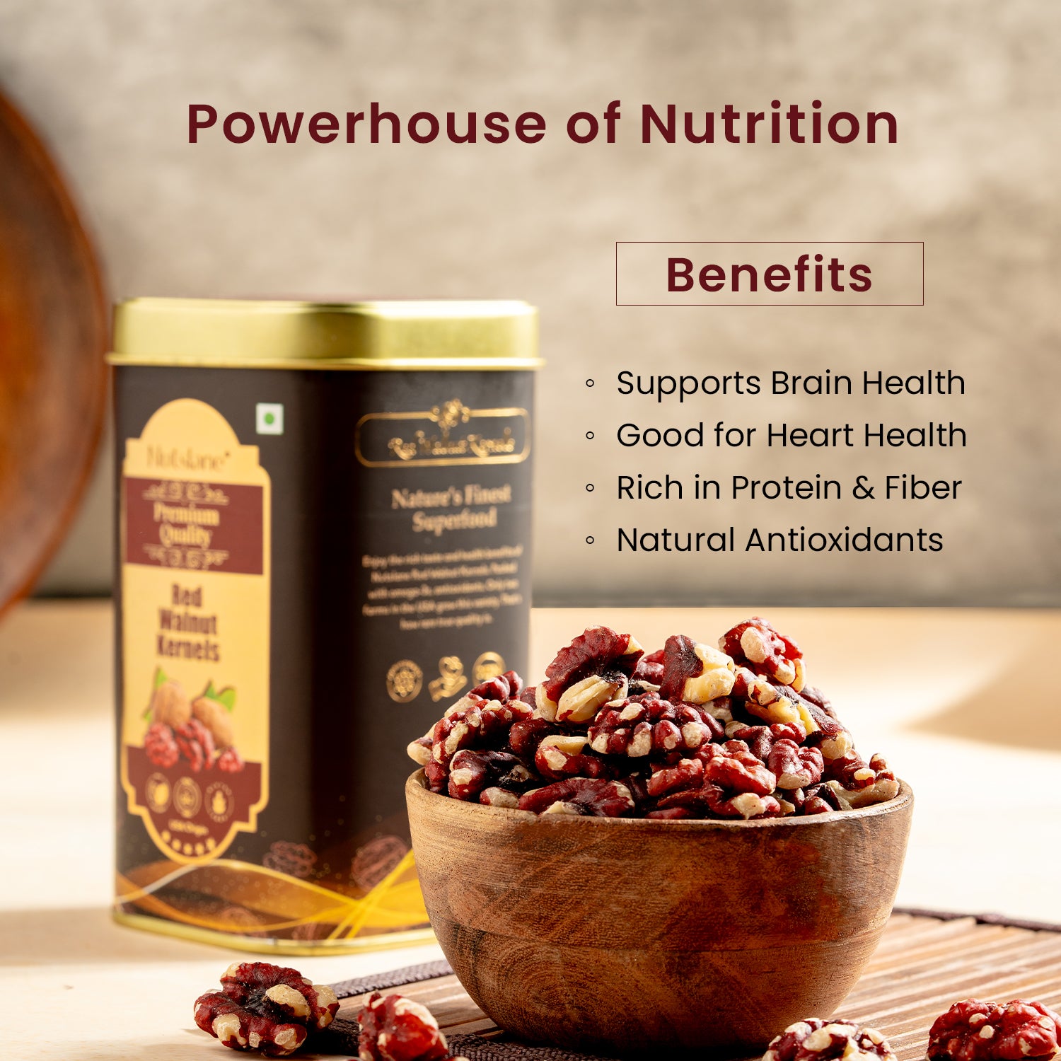 Benefits of Red Walnut 