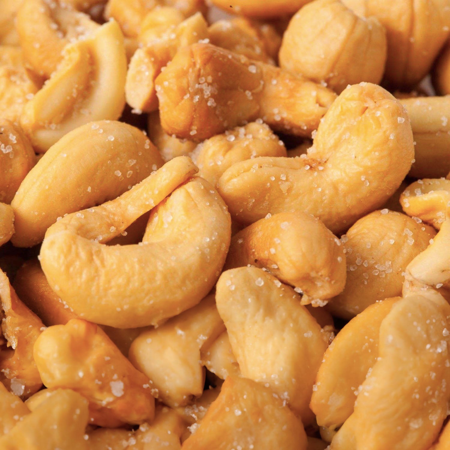 Pink Himalayan Salted and Slow Roasted African Cashews