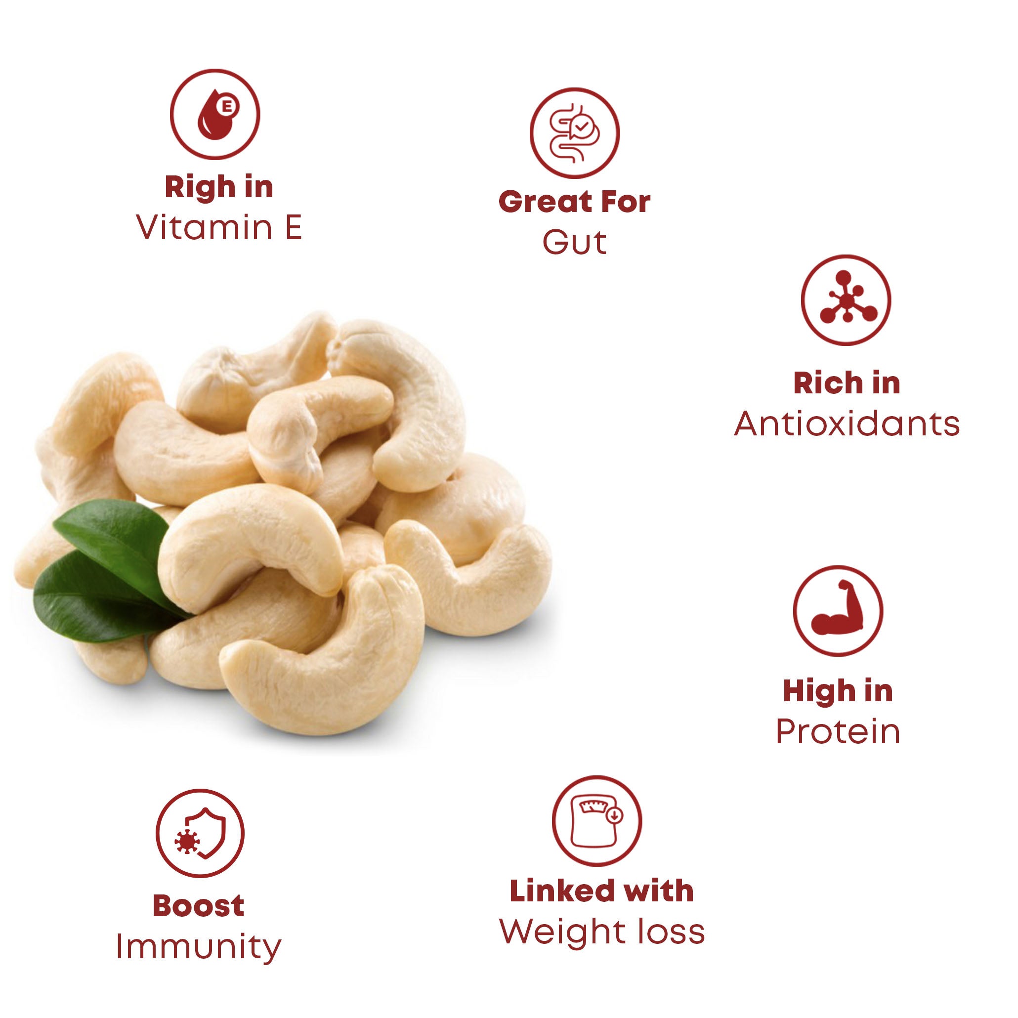 Premium African Cashew Nuts