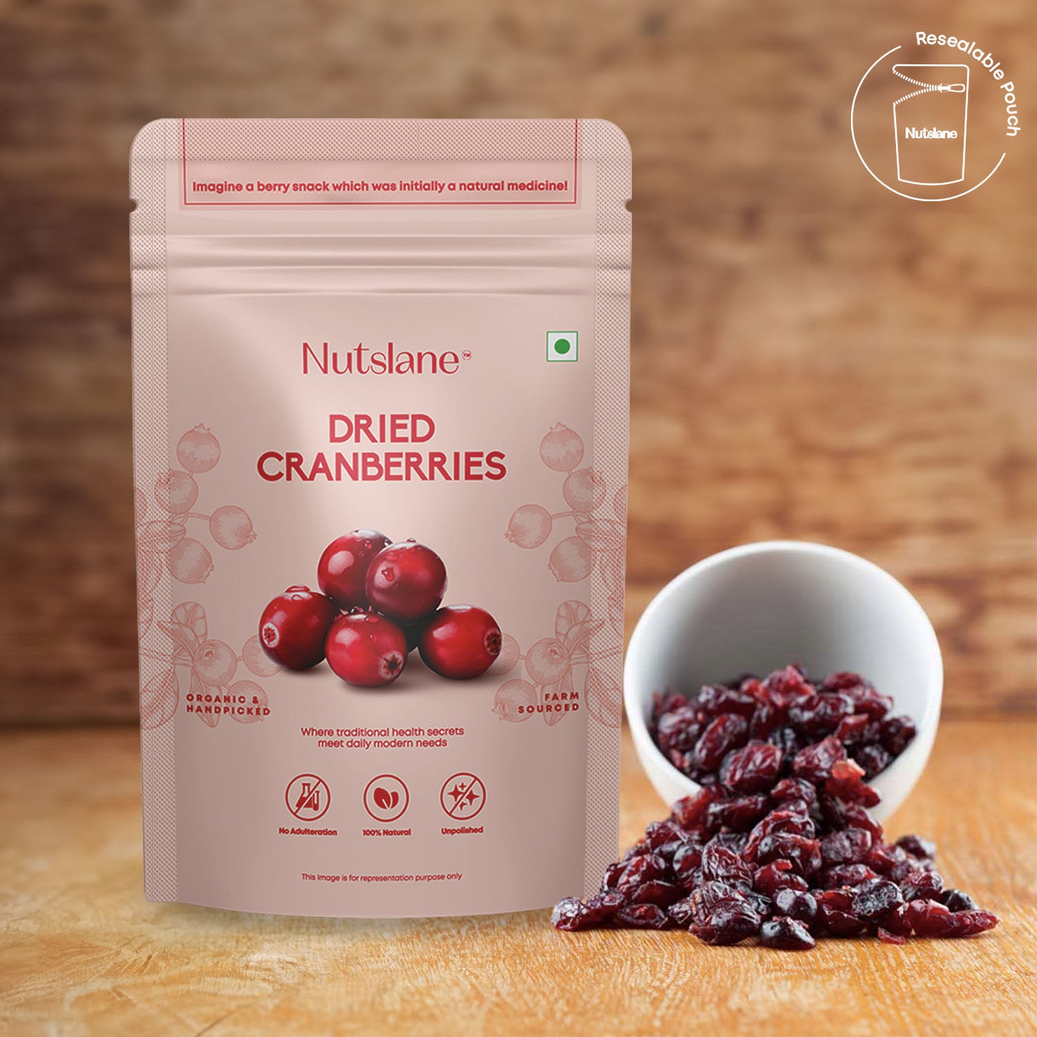 Dried Whole Californian Cranberries