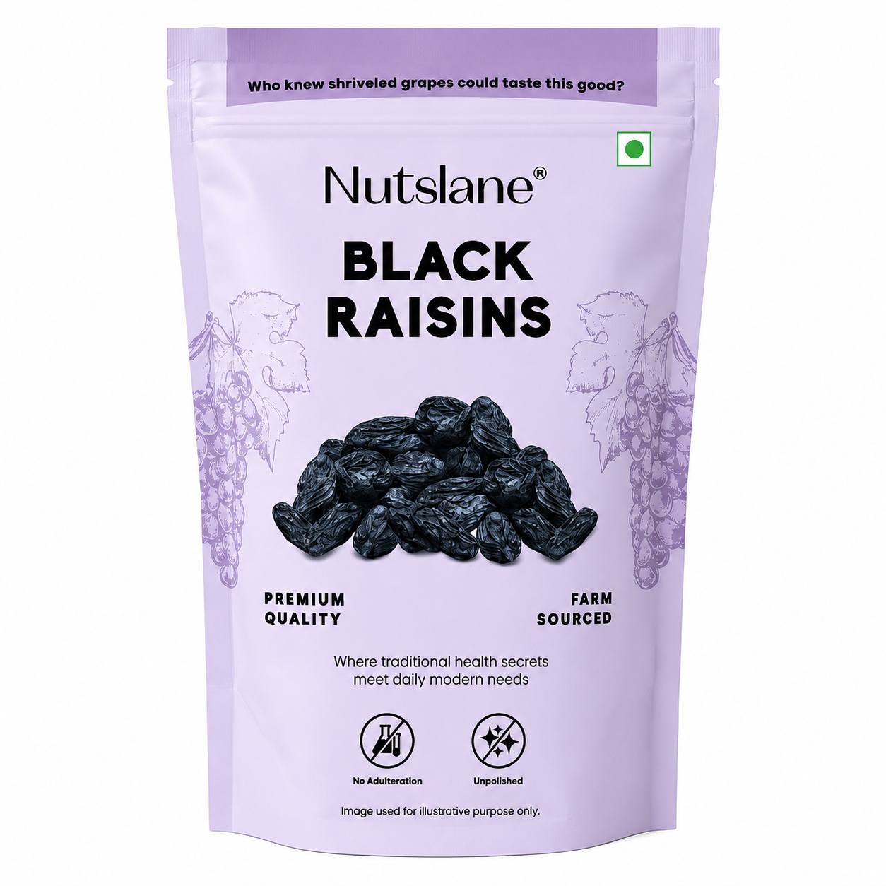 Premium Black Raisins – Naturally Sweet, Iron Rich & Healthy Dry Fruits