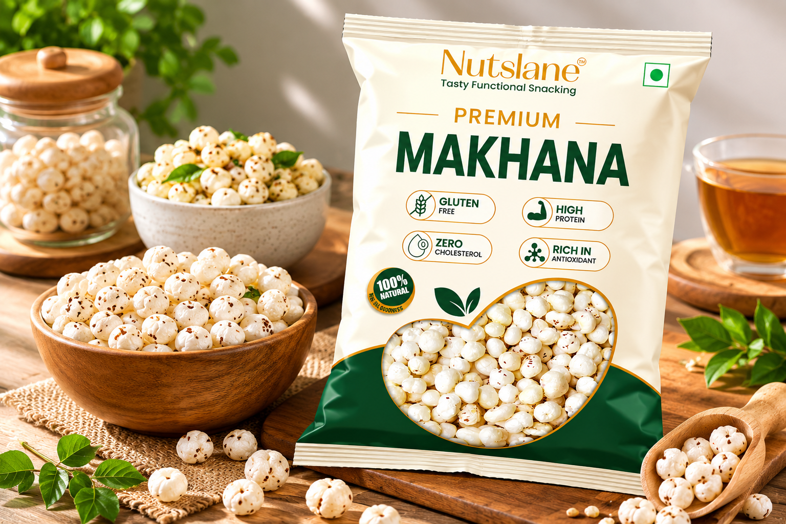 Nutslane Premium Makhana - 200g