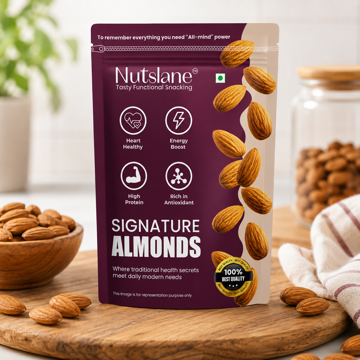 Nutslane Signature Almonds - 200g