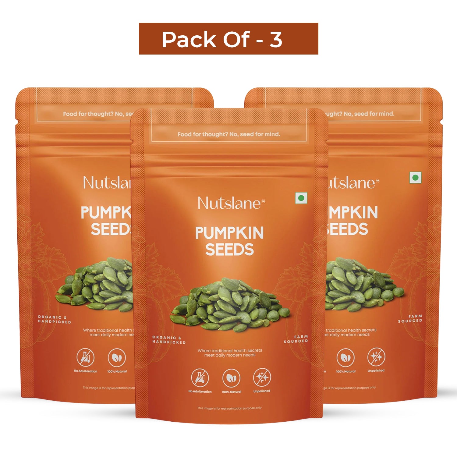 Premium Pumpkin seed | Pack of 3 (200g Each)