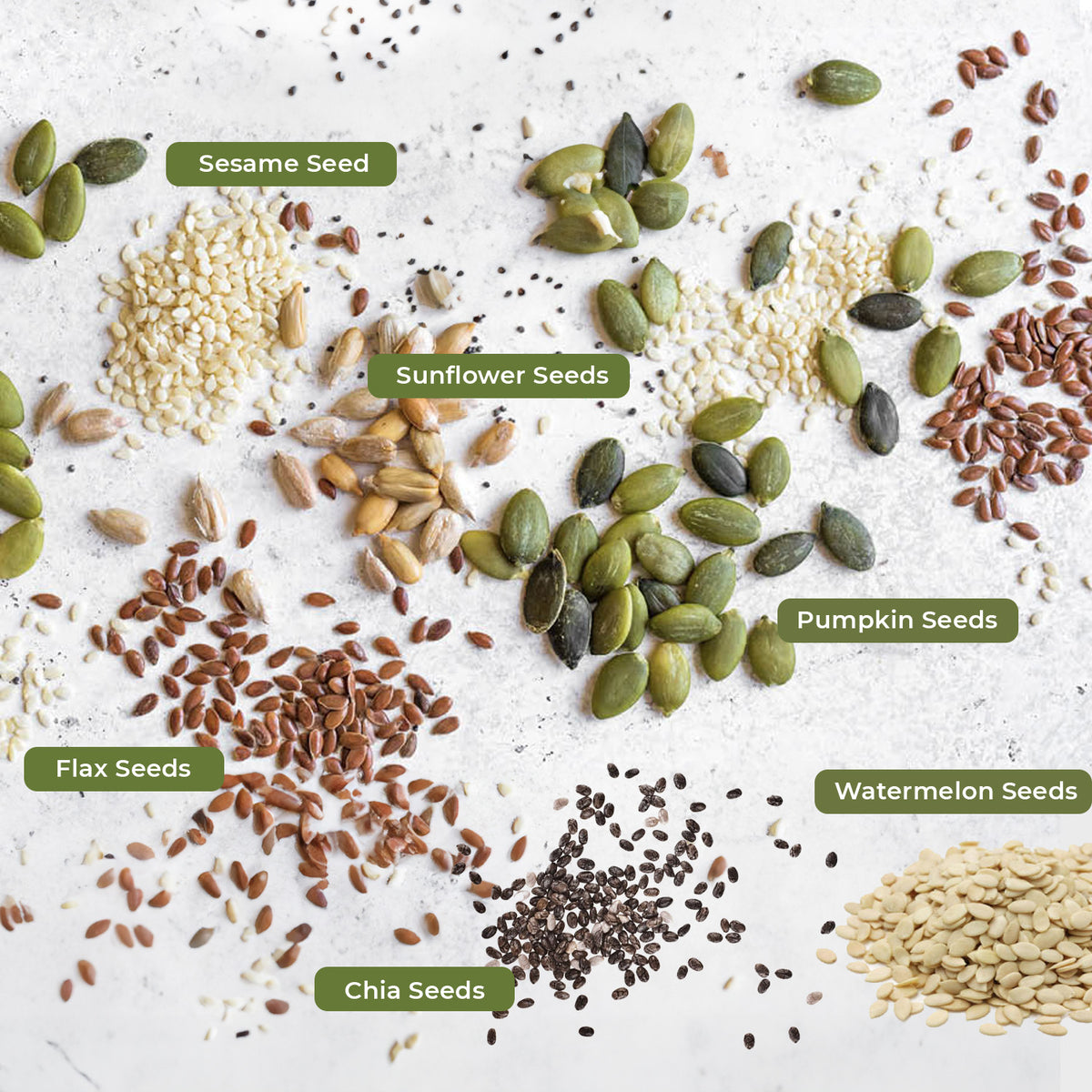 Seed Mixture Seeds Mix - Crunchy, Nutritious Blend of Healthy Seeds