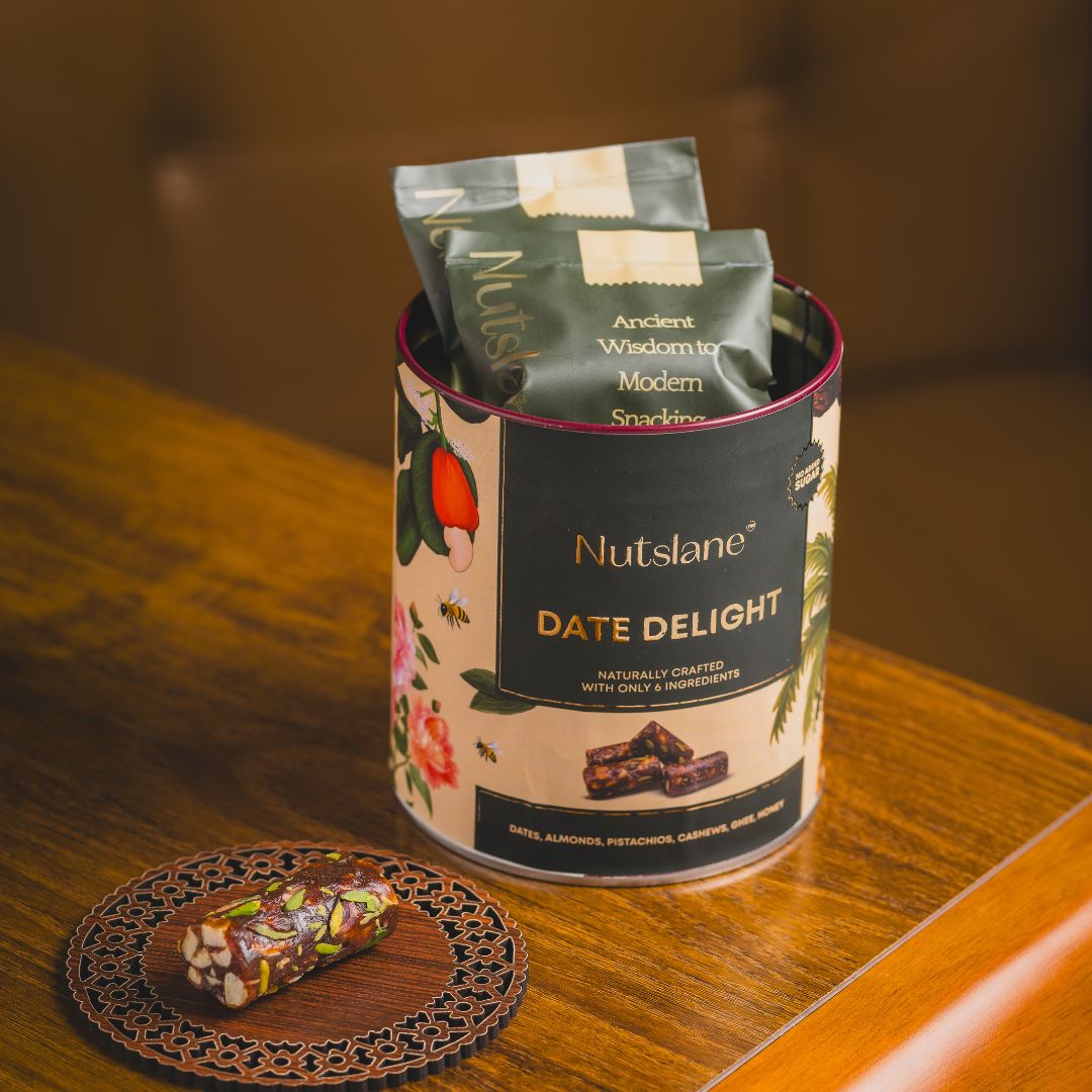 Premium Date Delight Rolls - 10 Pcs | pack of 2 (200g Each)