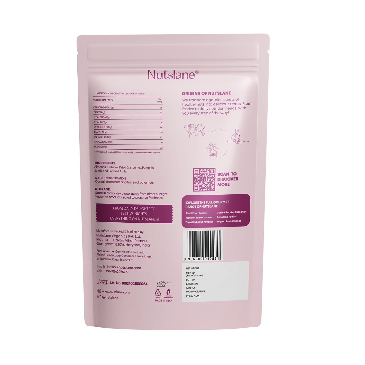 Nutty Berry Mix – Crunchy, Sweet & Healthy Snack