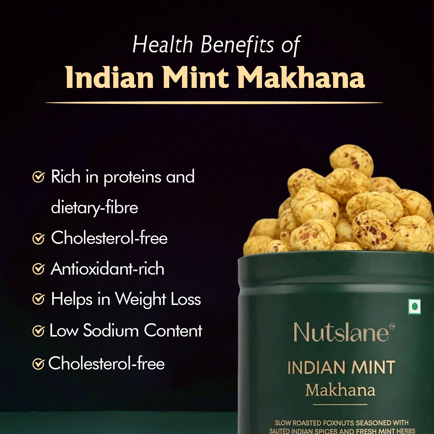 Premium Indian Mint Makhana