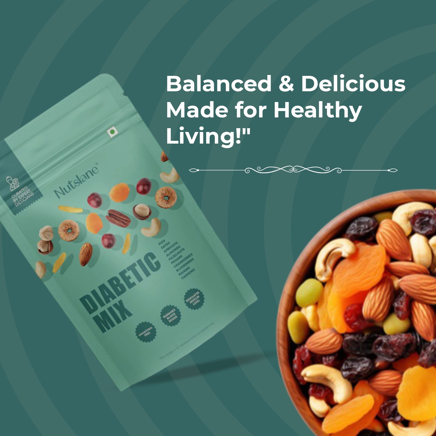 Healthy Mix Combo | 4-in-1 Nutrition Pack | (760g)