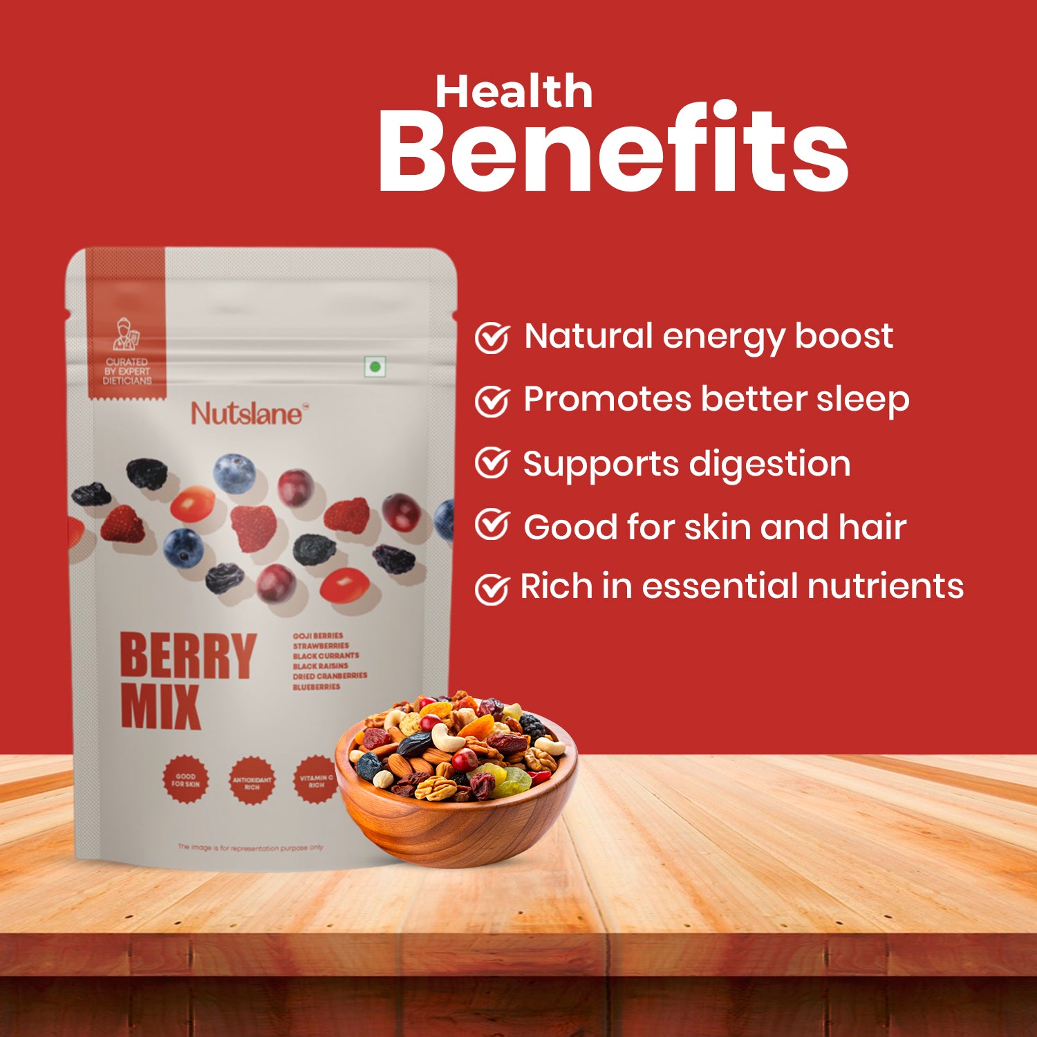 Premium Dried Berry Mix