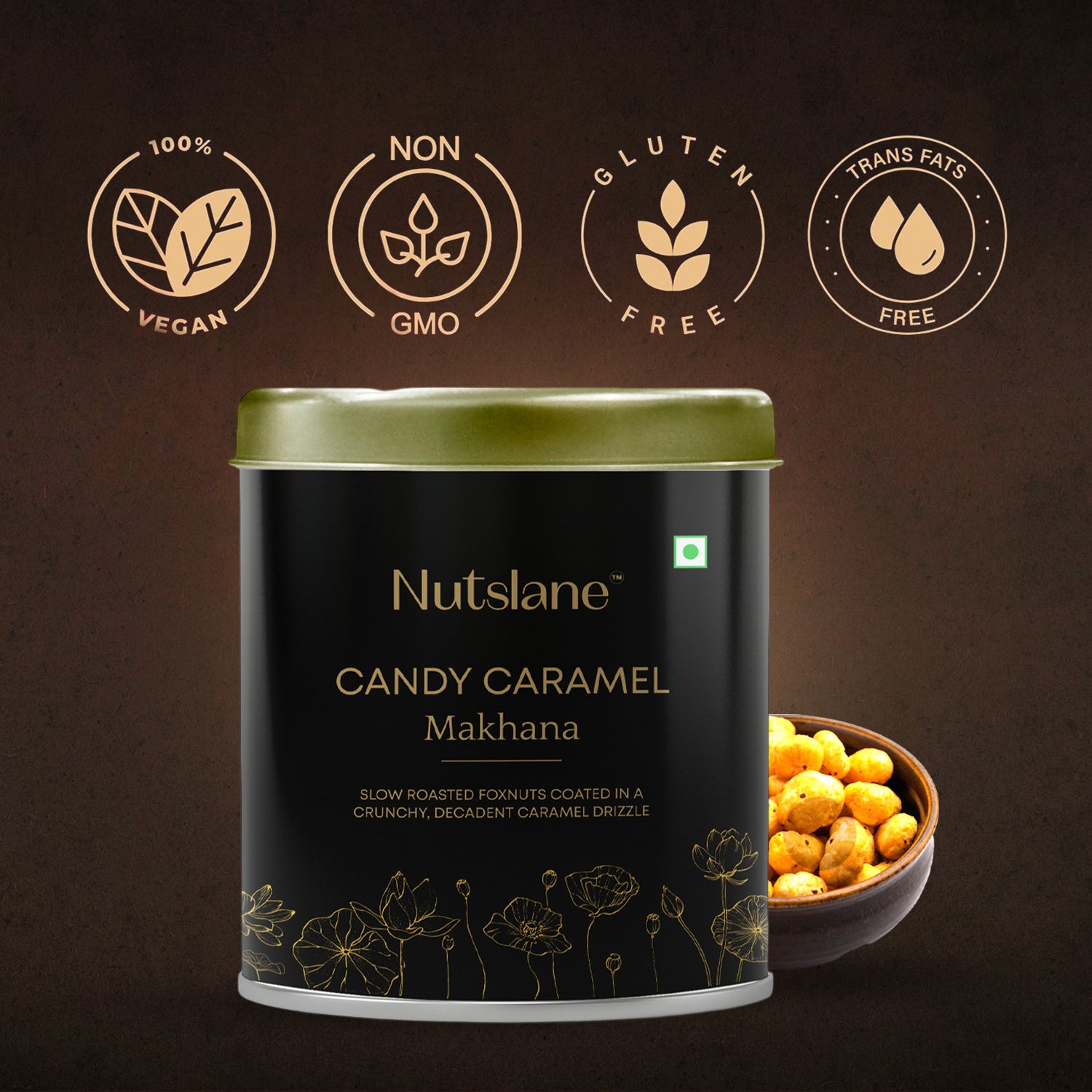 Premium Candy Caramel Makhana