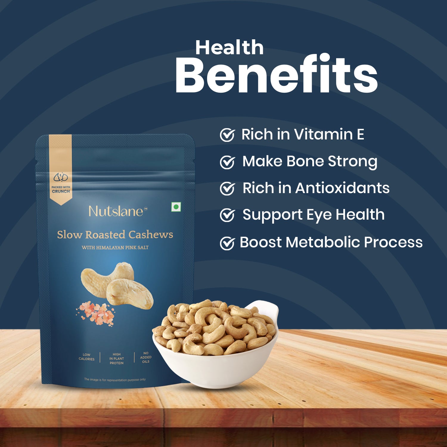 Premium African Salted & Roasted Cashews