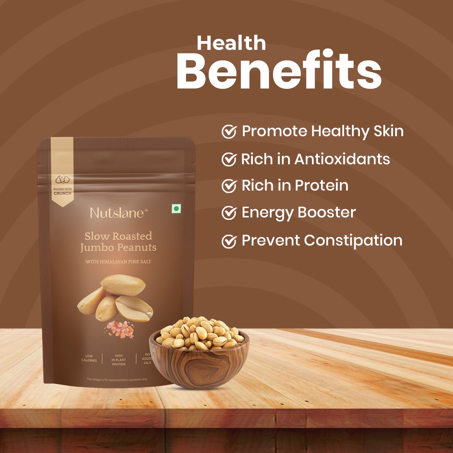 Premium Slow Roasted Jumbo Peanuts