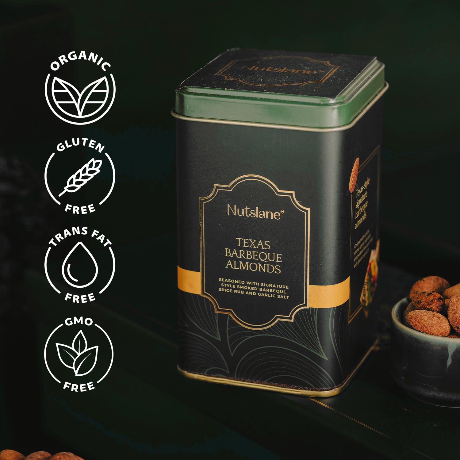 Premium Texas Barbeque Almonds