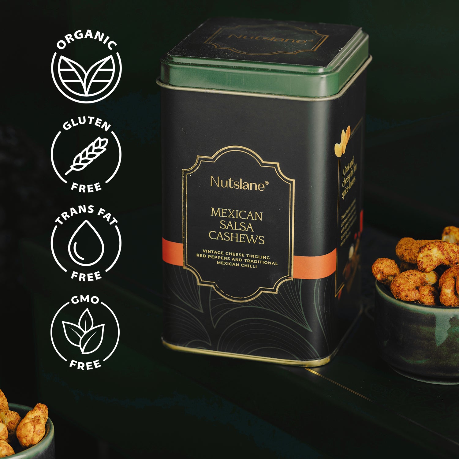 Premium Mexican Salsa Cashews