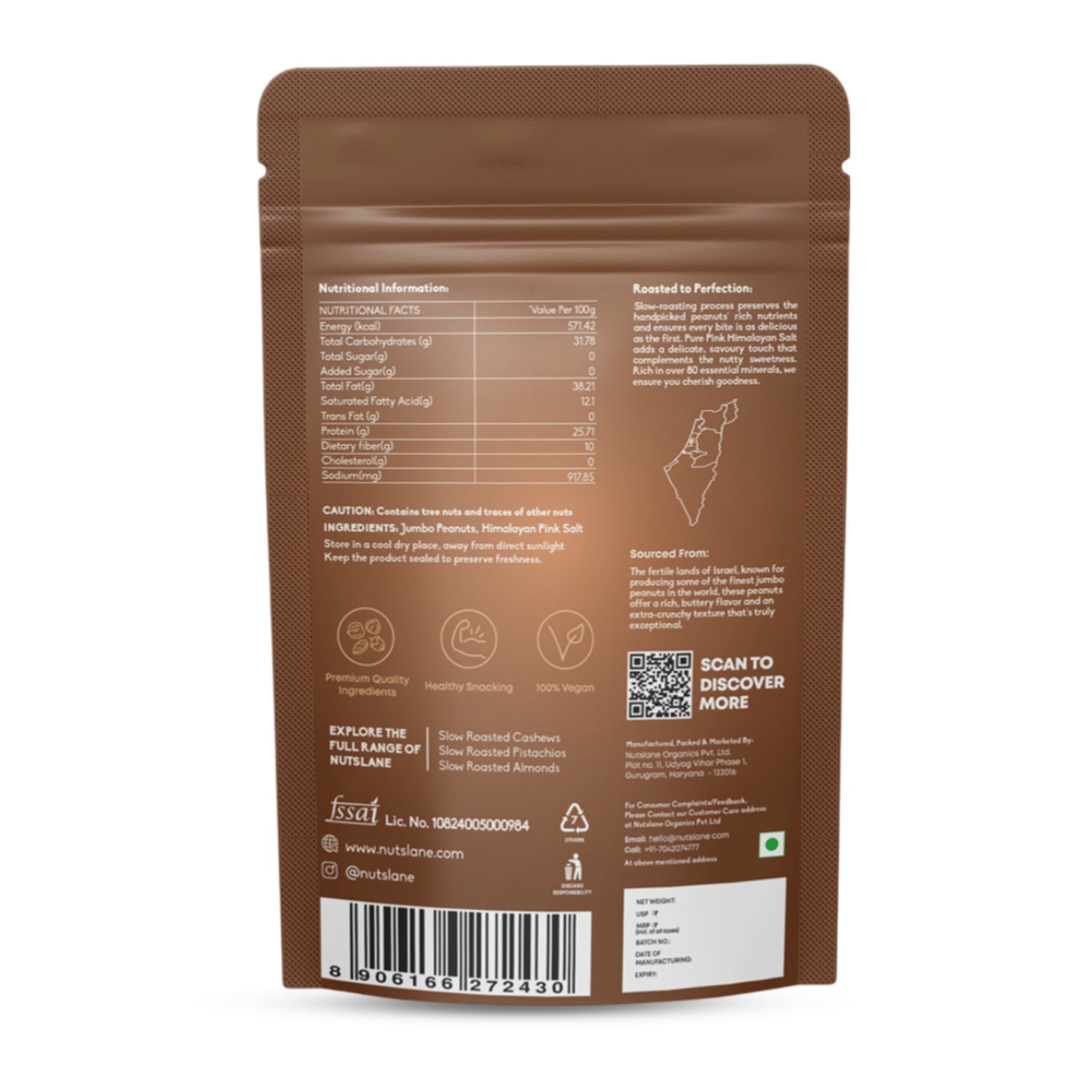 Premium Slow Roasted Jumbo Peanuts